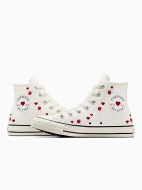 Converse Chuck Taylor All Star High Top Love Me Love Me Not Valentine's Days